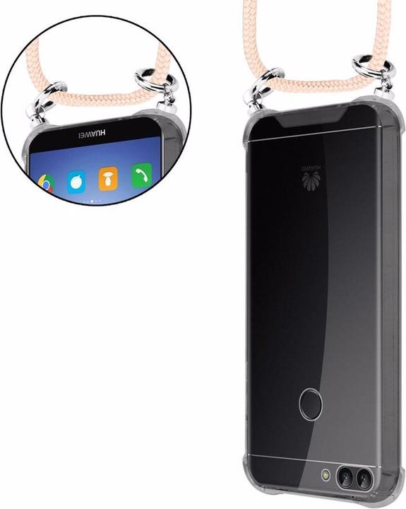 Produktbild Cadorabo TPU Handy Kette SILBER Cover