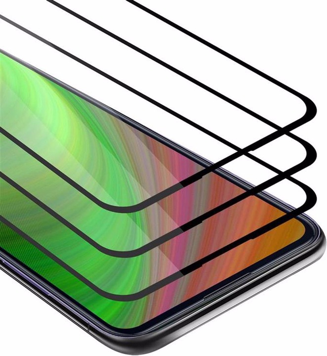 Immagine prodotto Cadorabo Vetro di protezione del display a schermo intero (3 Pezzo/i, Samsung Galaxy M11)