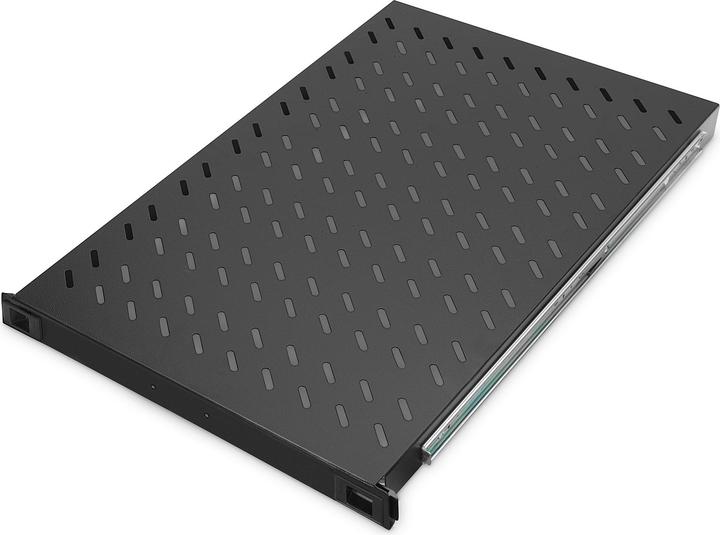 Digitus DN-19 TRAY-2-1000-SW Fachboden ausziehbar, 1HE, 720mm Tiefe