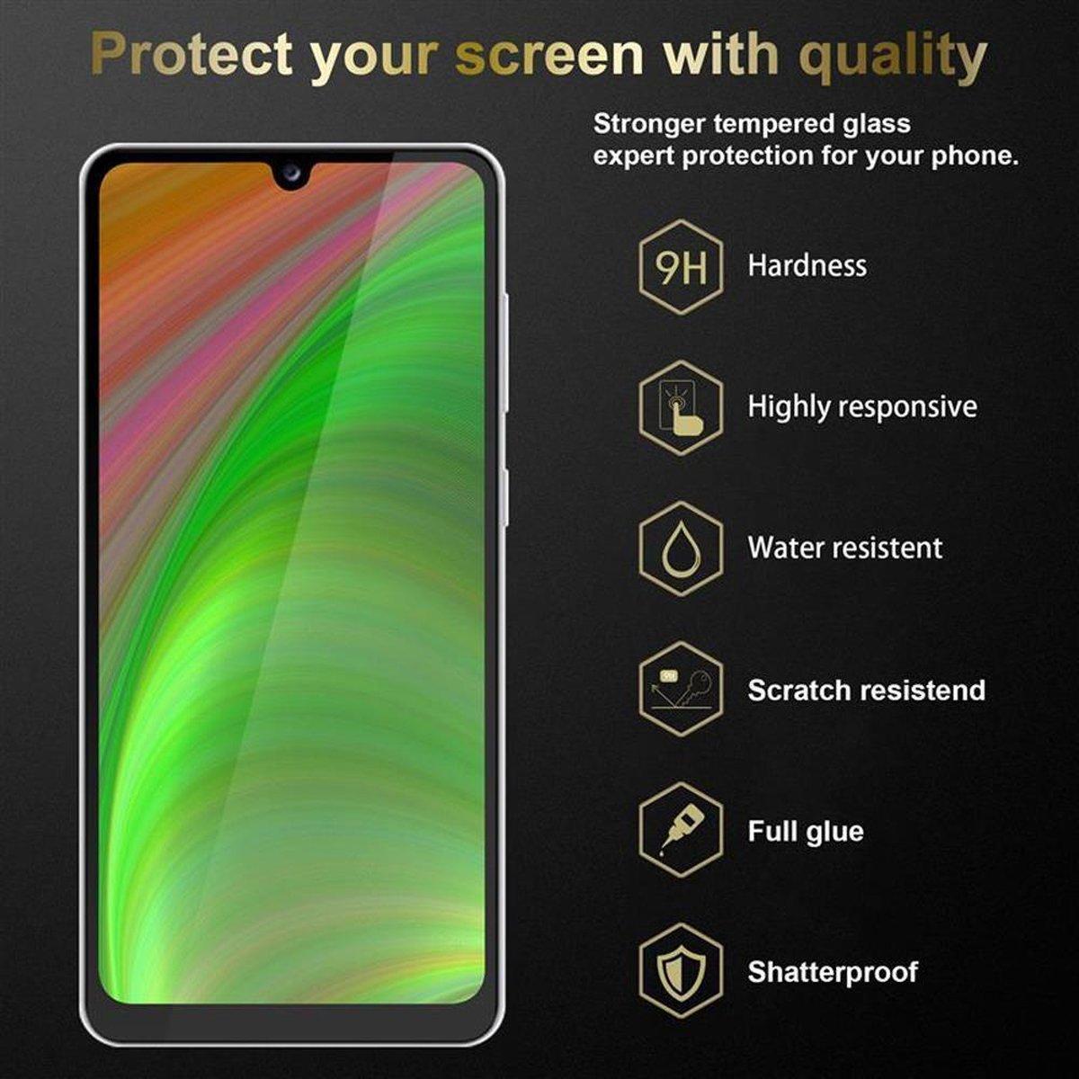 Thumbnail - Cadorabo Vollbild Displayschutzglas (1 Stück, Samsung Galaxy A31), Smartphone Schutzfolie, Weiss