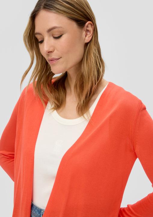 Produktbild s.Oliver Strickjacke Feinstrick-Cardigan aus reiner Viskose (34)