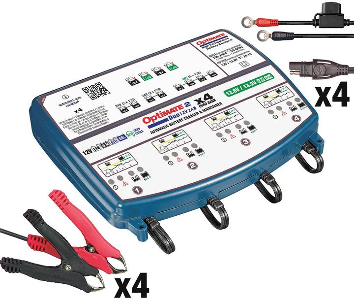 Produktbild Tecmate Optimate 2 duo 4-banks