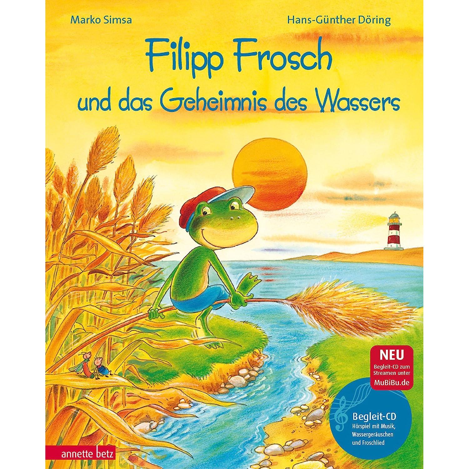 Filipp Frosch und das Geheimnis des Wassers, Kinderbücher von Marko Simsa