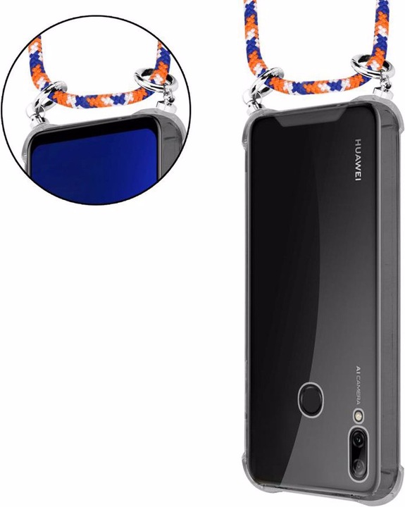 Produktbild Cadorabo TPU Handy Kette SILBER Cover