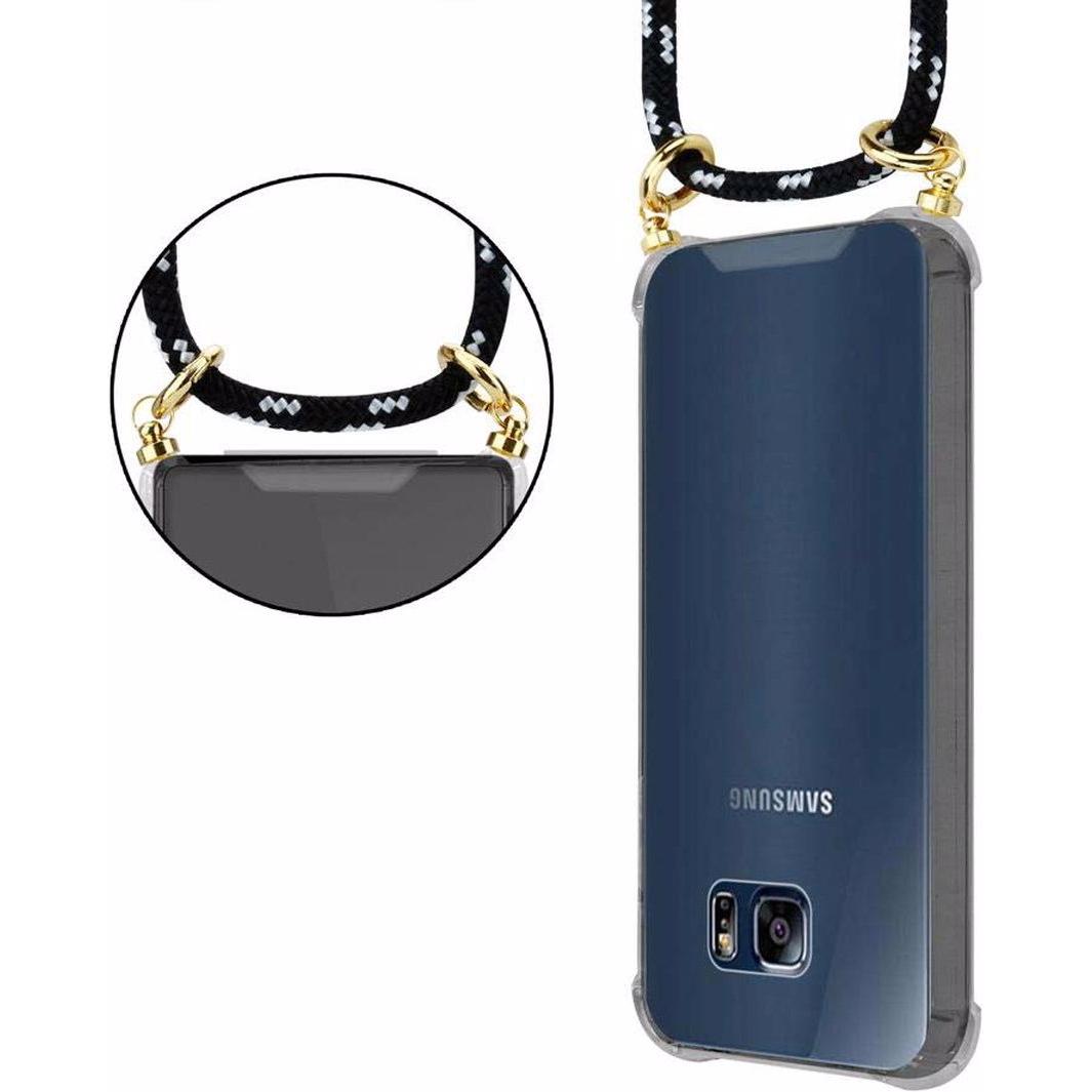 Thumbnail - Cadorabo TPU Handy Kette GOLD Cover, Handykette, Schwarz