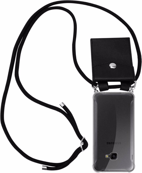 Produktbild Cadorabo TPU Handy Kette SILBER Cover