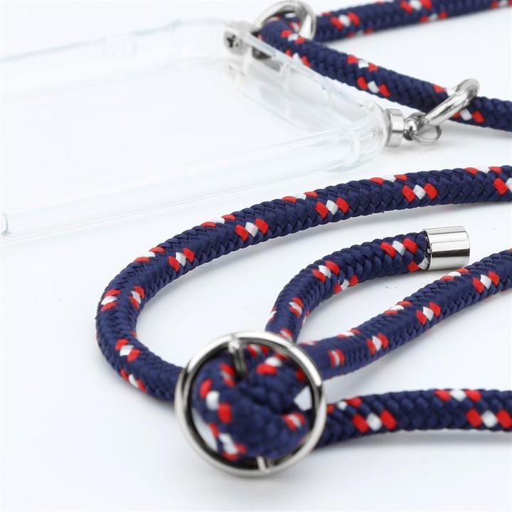 Actual product image Cadorabo TPU Mobile Phone Chain SILVER Cover