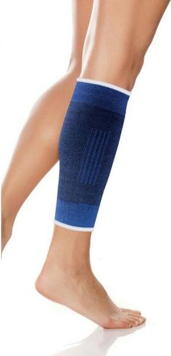 Produktbild Lifemed Elastische Sportbandage blau Wadenschutz Grösse M (M)