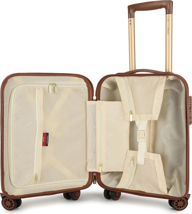 Image du produit Decent Retro Hand luggage suitcase 55 cm White (35 l)