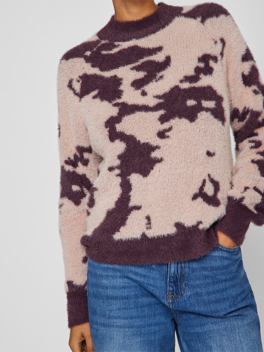 Produktbild Vila Gemusterter Strickpullover (XL)