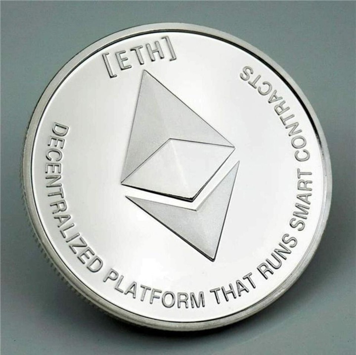 Actual product image Crypto Novelty Ethereum Cryptocurrency Souvenir Novelty Item Coin