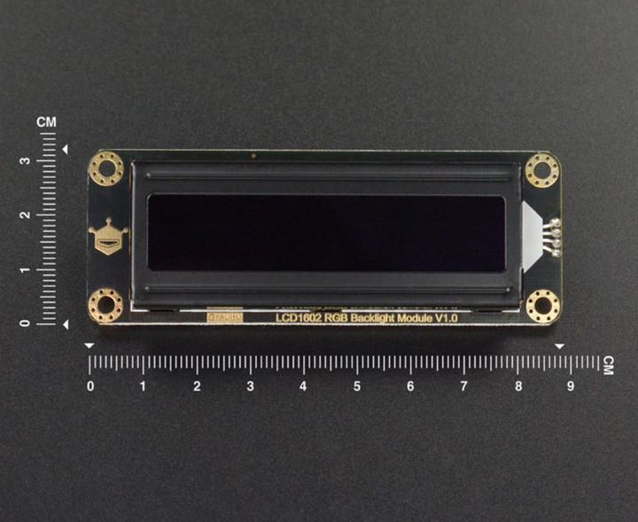Produktbild DFRobot Gravity LCD-Display 16x2 I2C RGB Hintergrundbeleuchtung