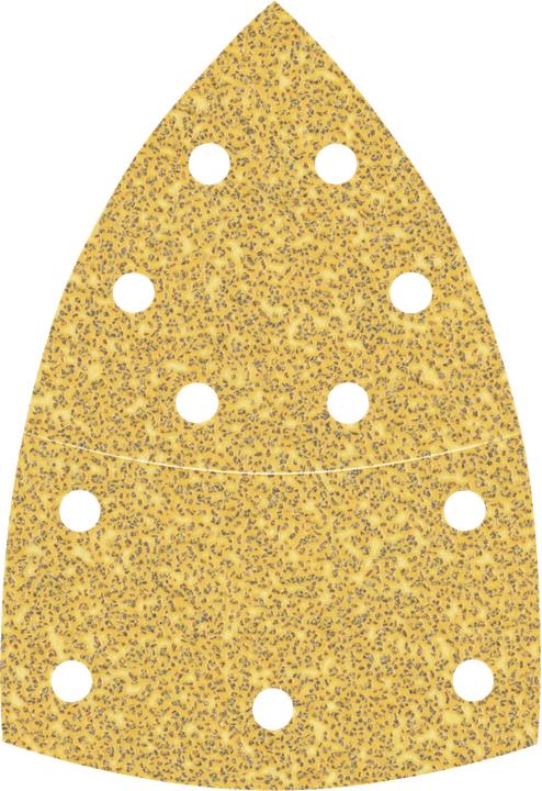Produktbild Bosch Professional Zubehör EXPERT C470 Schleifpapier mit 11 Löchern für Multischleifer, 102 x 62 mm, 93 mm, G 40, 10-tlg. (40)
