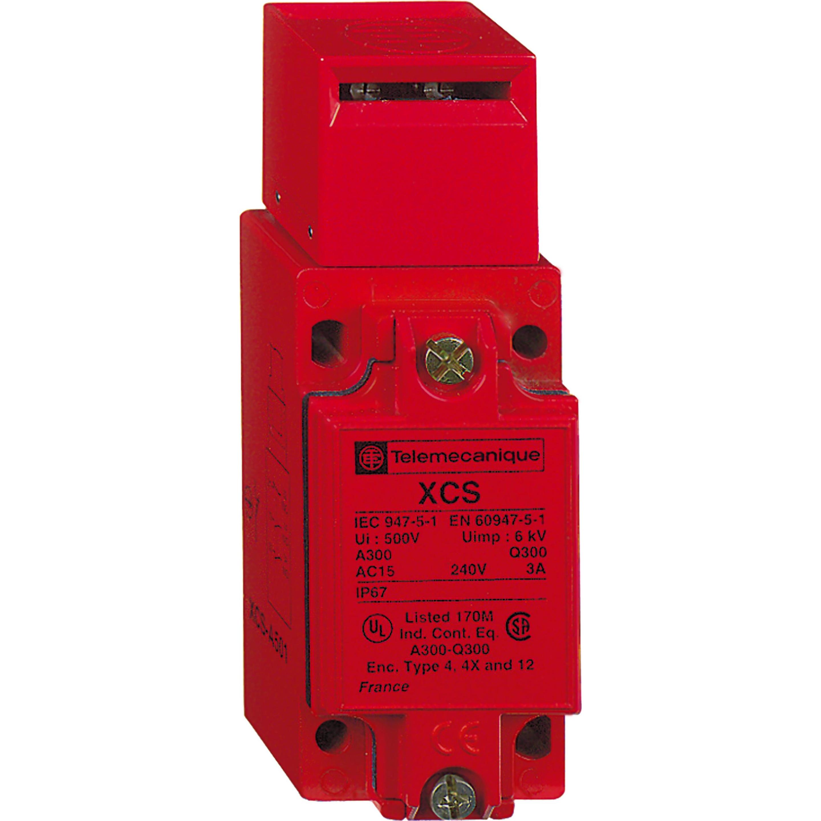 TE Sensors, Systemstromversorgung, Interlock Switch, 3NC, M20
