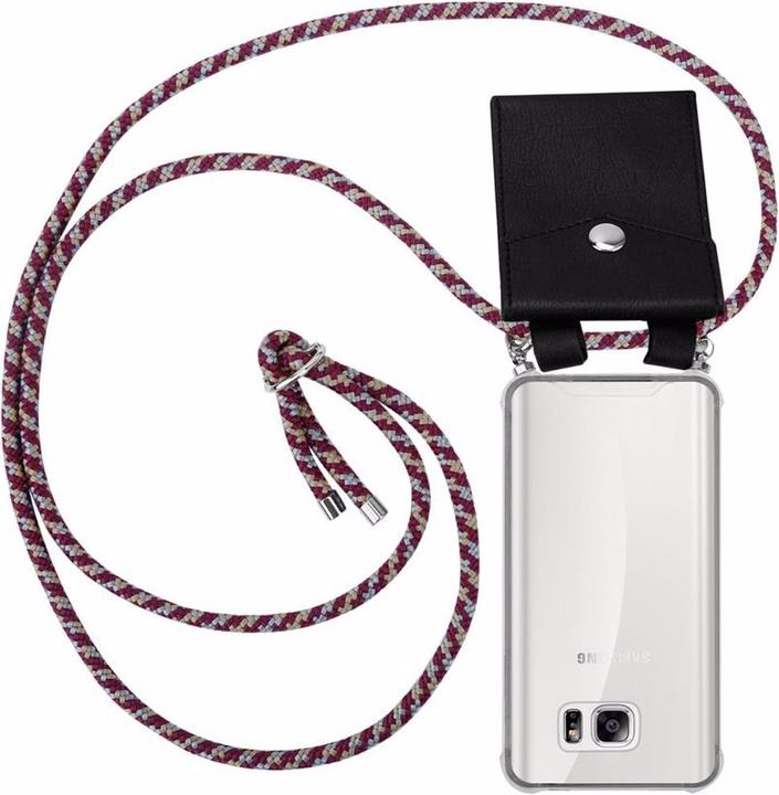 Actual product image Cadorabo TPU Mobile Phone Chain SILVER Cover