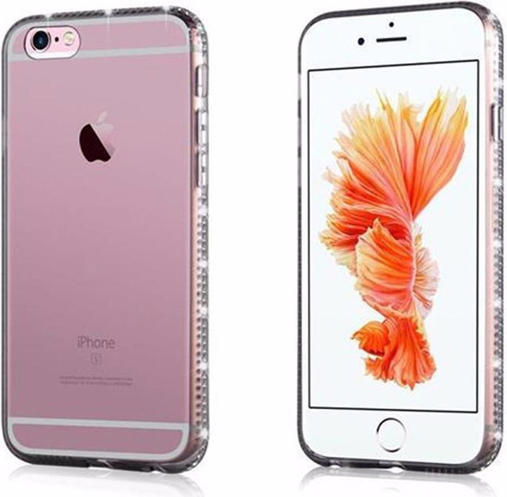Immagine prodotto Cadorabo Cover in TPU ultra sottile con strass (Apple iPhone 6, Apple iPhone 6s)
