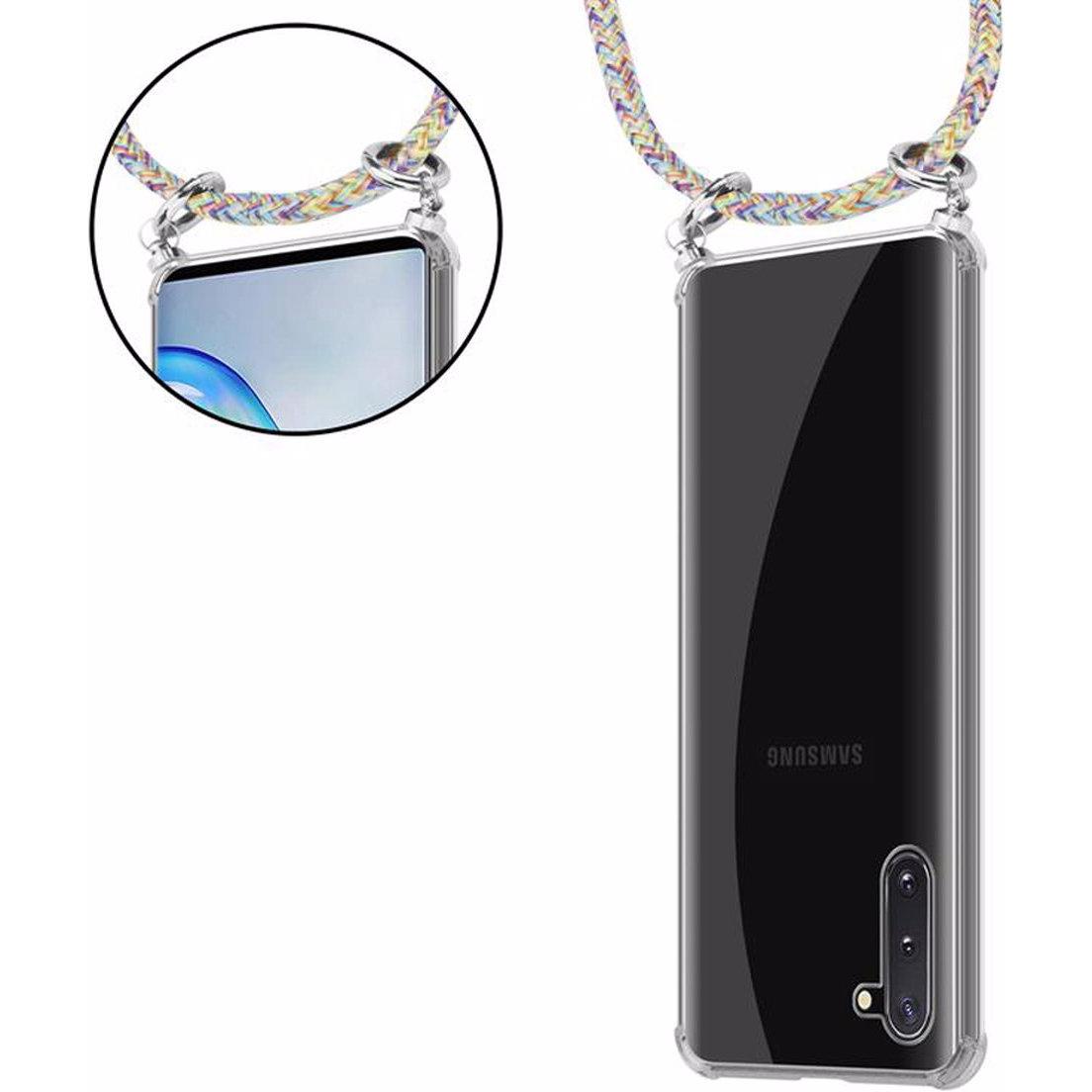 Thumbnail - Cadorabo TPU Handy Kette SILBER Cover, Handykette, Gelb