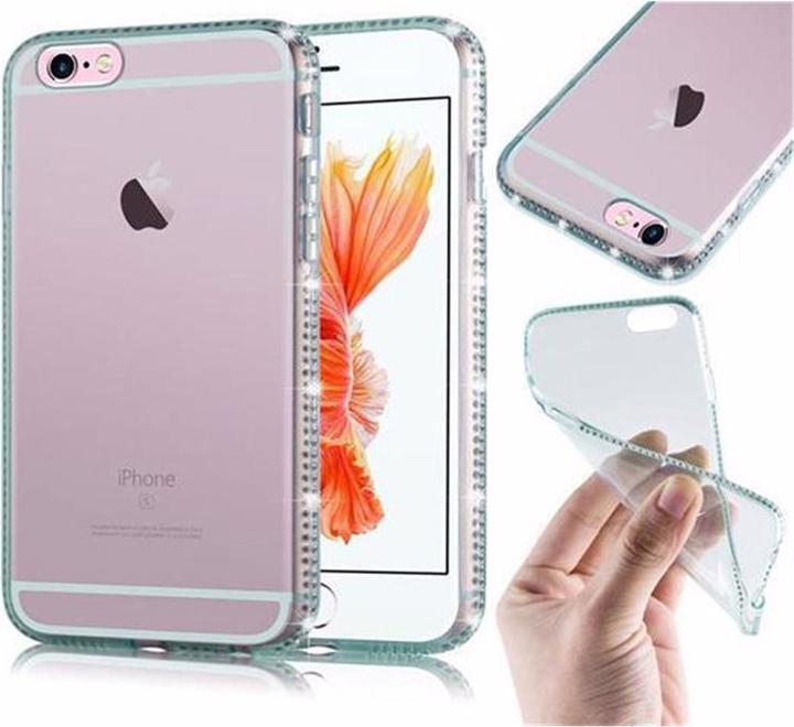 Produktbild Cadorabo TPU Ultra Slim Strass Cover (Apple iPhone 6)