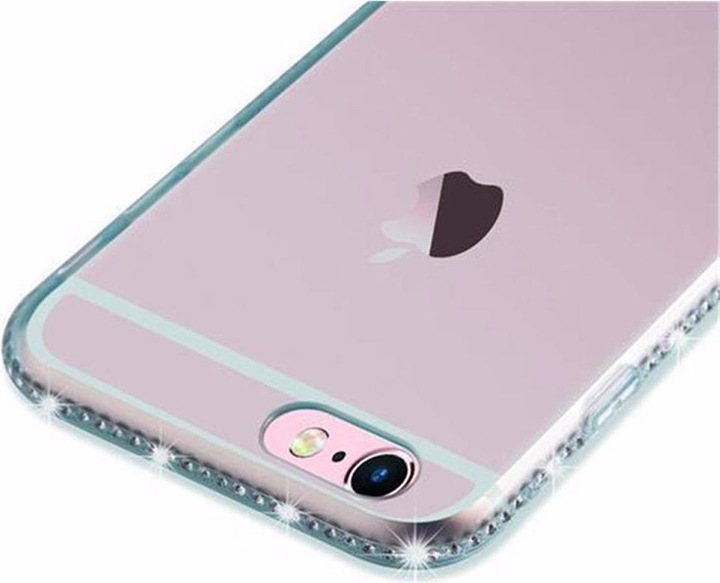 Produktbild Cadorabo TPU Ultra Slim Strass Cover (Apple iPhone 6)
