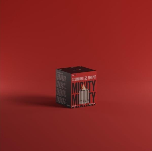 Actual product image Herqs Smokeless FirePit - Mighty