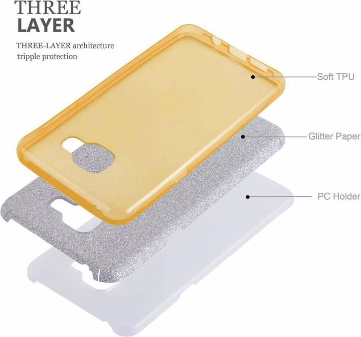 Produktbild Cadorabo TPU Glitzer (3-teilig) Cover (Samsung Galaxy A5 (2017))