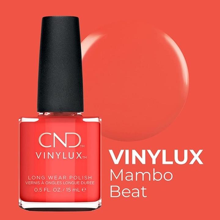 Image du produit CND Vinylux - Weekly Polish Mambo Beat 244 (Orange, Rouge, Vernis couleur)