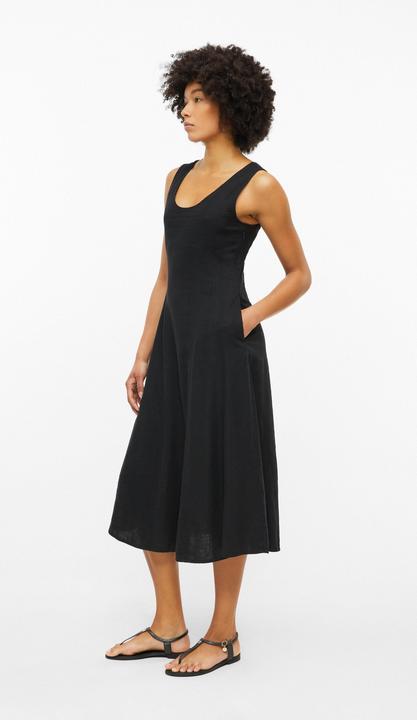 Actual product image s.Oliver Midi-Kleid aus Leinenmix (48)
