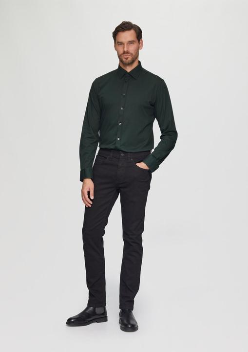 Immagine prodotto s.Oliver Hemd Tailored Fit: Jersey-Hemd aus Baumwollstretch (40)