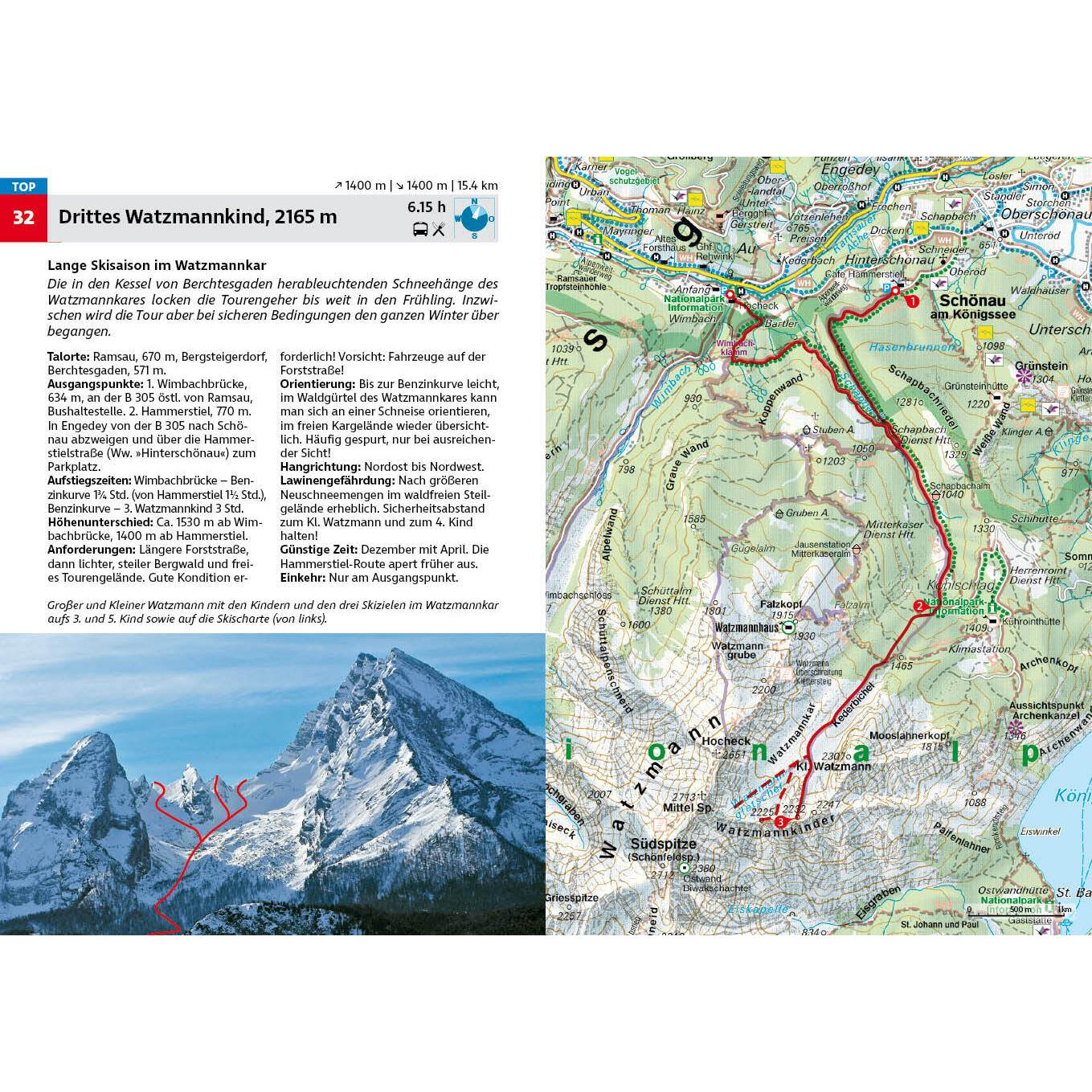 Thumbnail - Skitourenführer Berchtesgadener und Chiemgauer Alpen, Ratgeber von Sepp Brandl, Markus Stadler, Marc Brandl