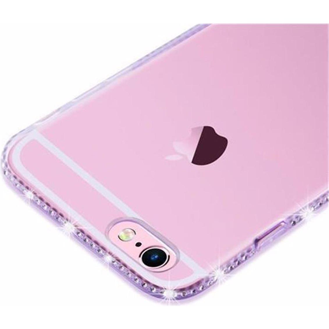 Thumbnail - Cadorabo TPU Ultra Slim Strass Cover (Apple iPhone 6), Smartphone Hülle, Violett