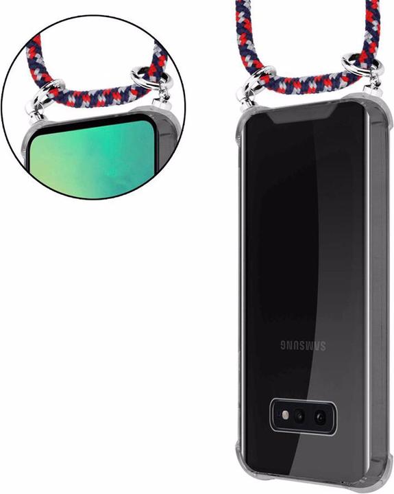 Produktbild Cadorabo TPU Handy Kette SILBER Cover