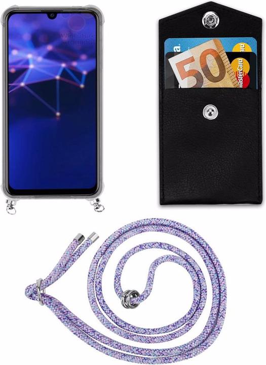 Produktbild Cadorabo TPU Handy Kette SILBER Cover