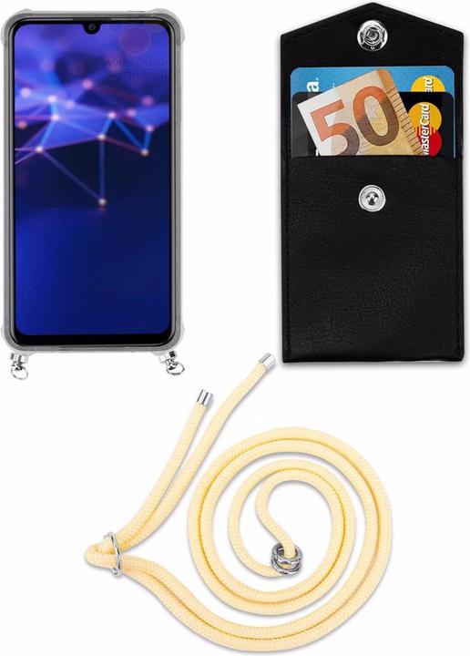 Produktbild Cadorabo TPU Handy Kette SILBER Cover