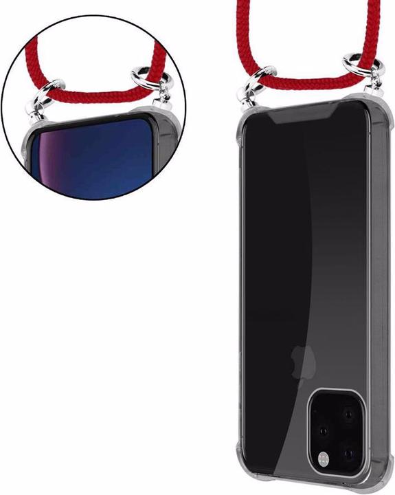 Produktbild Cadorabo TPU Handy Kette SILBER Cover