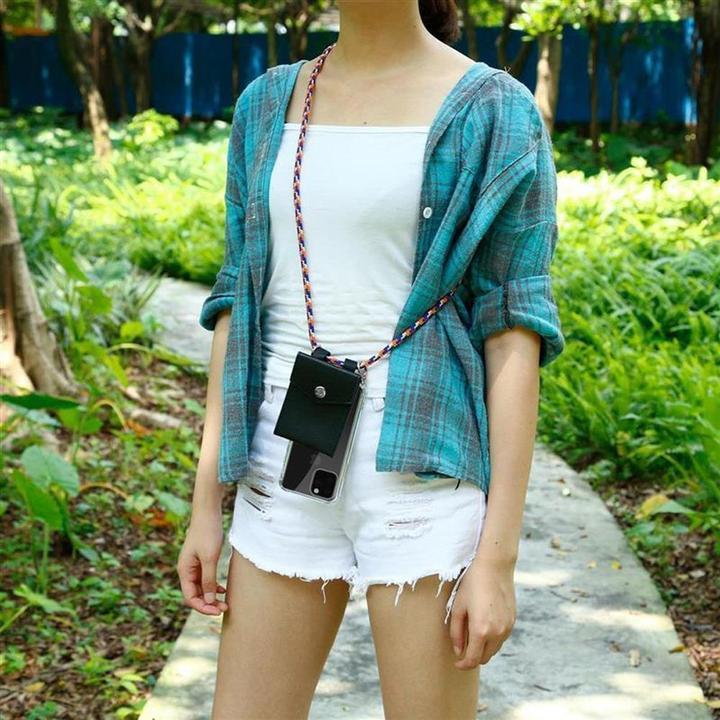 Produktbild Cadorabo TPU Handy Kette SILBER Cover