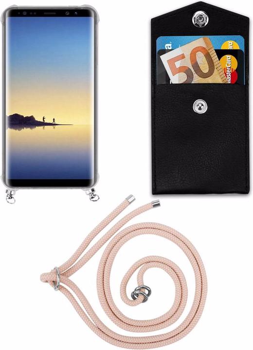 Produktbild Cadorabo TPU Handy Kette SILBER Cover