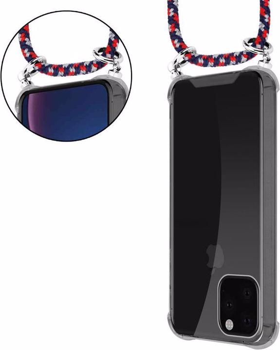 Produktbild Cadorabo TPU Handy Kette SILBER Cover