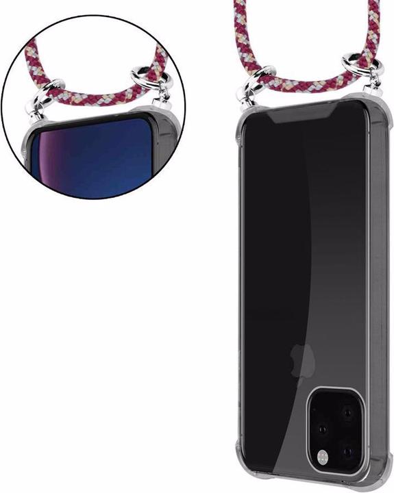 Produktbild Cadorabo TPU Handy Kette SILBER Cover