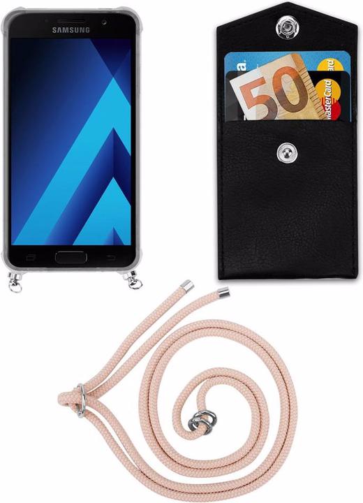 Produktbild Cadorabo TPU Handy Kette SILBER Cover