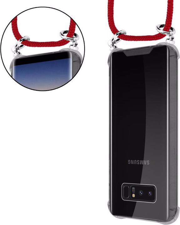 Produktbild Cadorabo TPU Handy Kette SILBER Cover