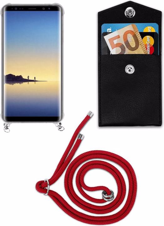 Produktbild Cadorabo TPU Handy Kette SILBER Cover