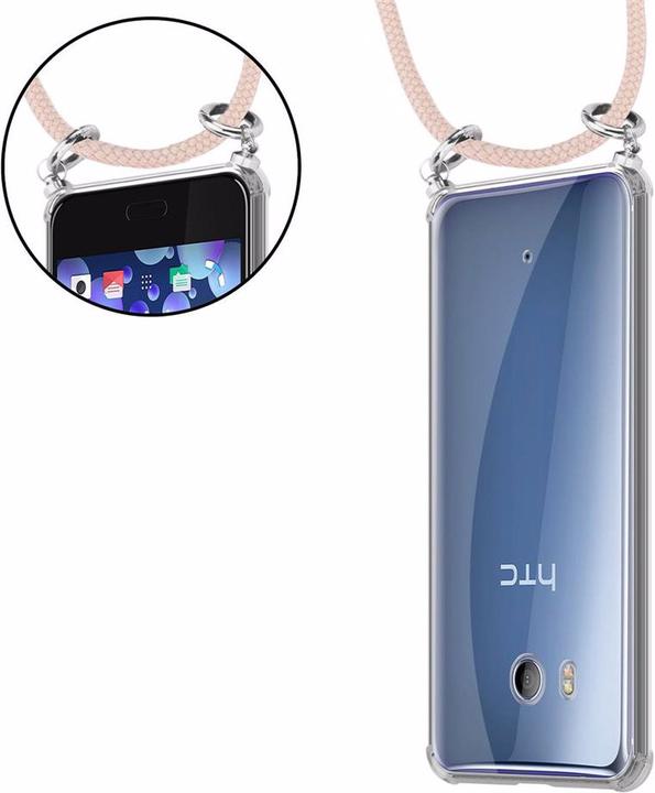 Produktbild Cadorabo TPU Handy Kette SILBER Cover
