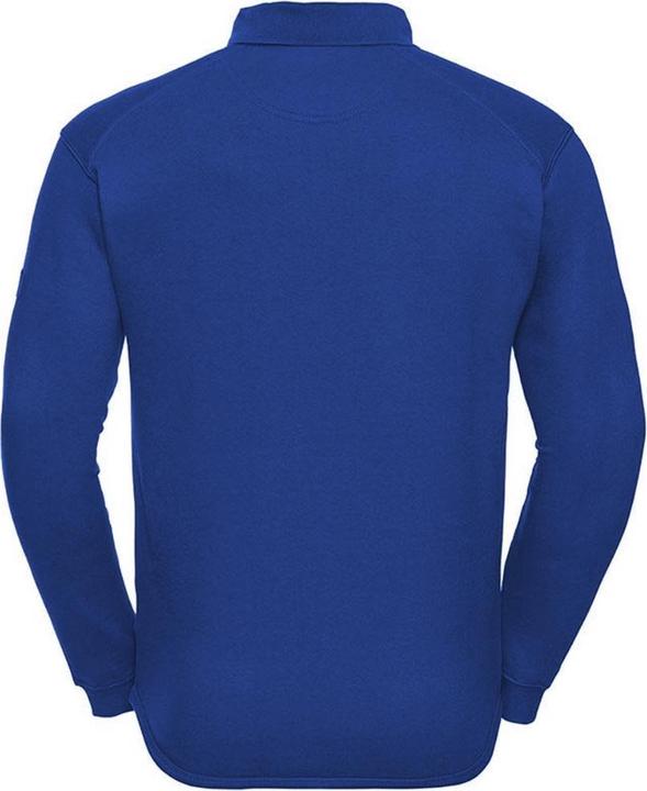 Actual product image Russell Europe sweatshirt with button placket and collar (XS)