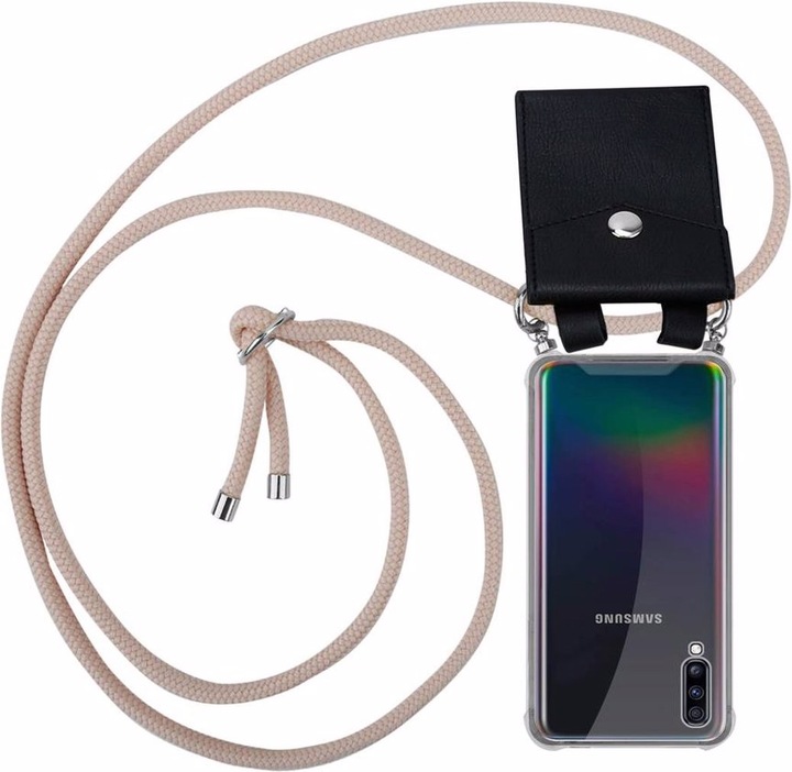 Produktbild Cadorabo TPU Handy Kette SILBER Cover