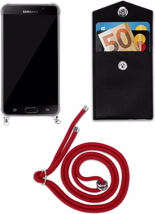 Produktbild Cadorabo TPU Handy Kette SILBER Cover