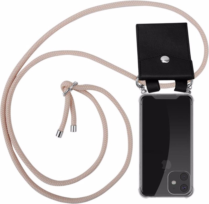 Produktbild Cadorabo TPU Handy Kette SILBER Cover