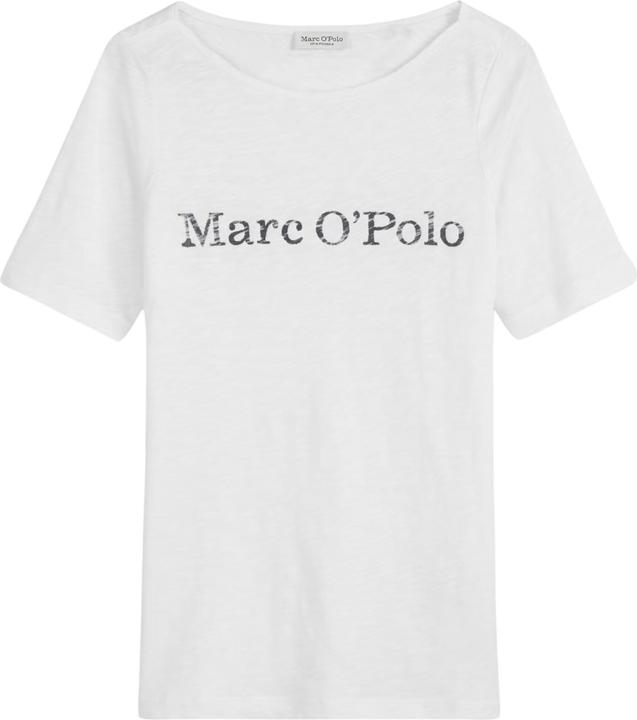 Actual product image Marc O'Polo Women's t-shirt with printed logo on the inside of the chest (S)