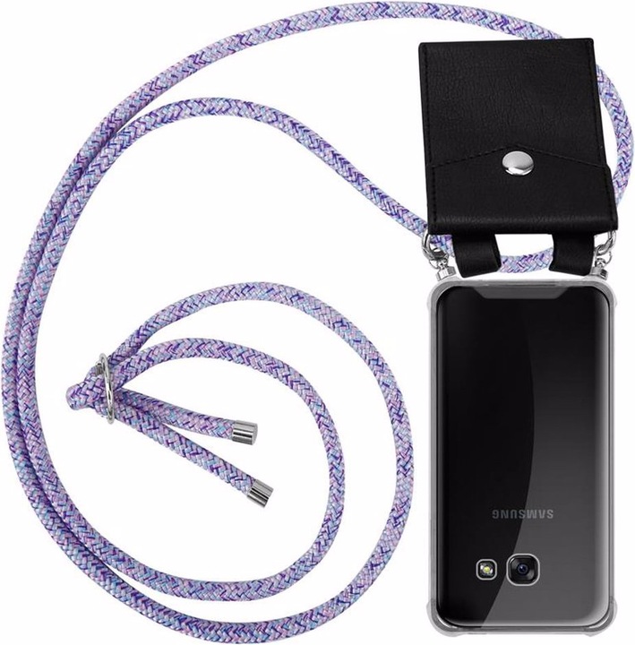 Produktbild Cadorabo TPU Handy Kette SILBER Cover