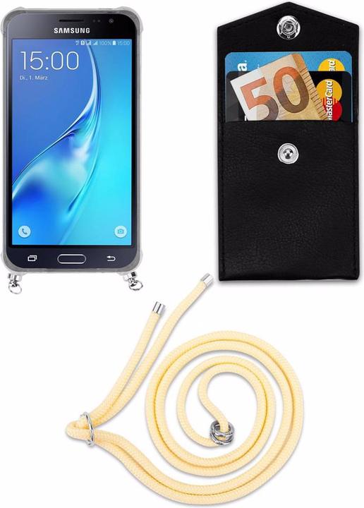 Produktbild Cadorabo TPU Handy Kette SILBER Cover