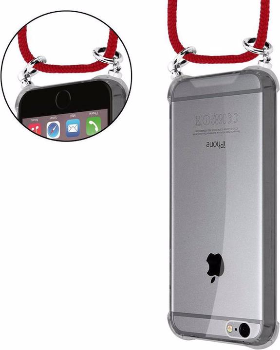 Produktbild Cadorabo TPU Handy Kette SILBER Cover